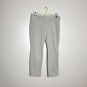 CLEARANCE! Beige WHBM Casual Trouser Size 6 Ankle VGUC